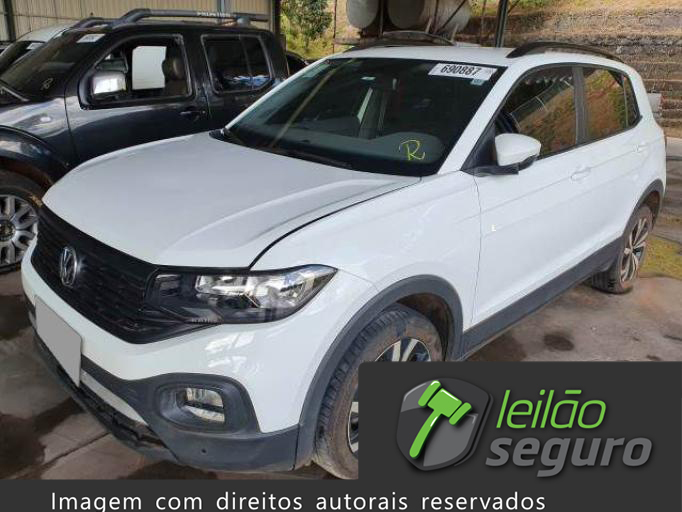 LOTE 014 VOLKSWAGEN T-CROSS 2021