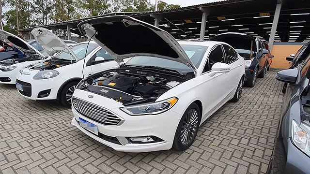 LOTE 007 Ford Fusion AWD GTDi Titanium 2017